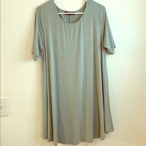 Sage green tunic